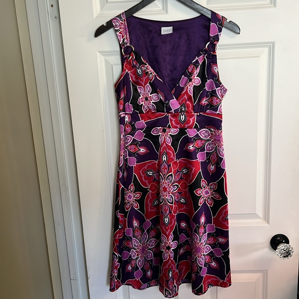 Floral Empire Waist Dress